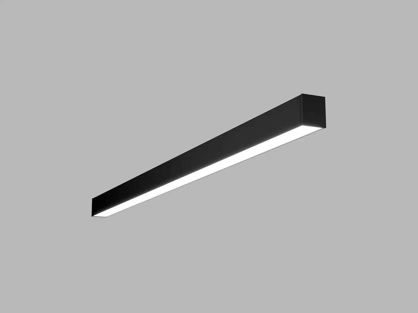 LED2 1238253EM Stropní svítidlo NOLI II 150 P, B 40-60W 3000K/3500K/4000K Emergency 3h černá
