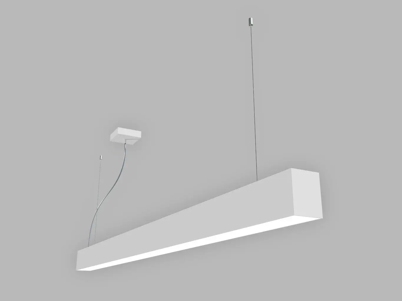 LED2 3314351DT Závěsné svítidlo LINO II 150 P-Z, W TRIAC 49W 3000K/3500K/4000K bílá