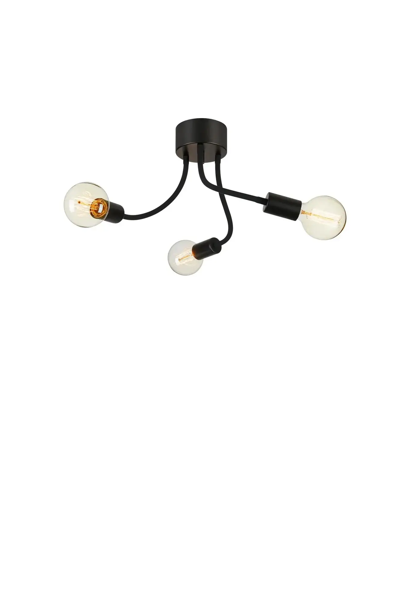 MARKSLOJD Markslöjd Medusa stropní svítidlo černé 3 lampy