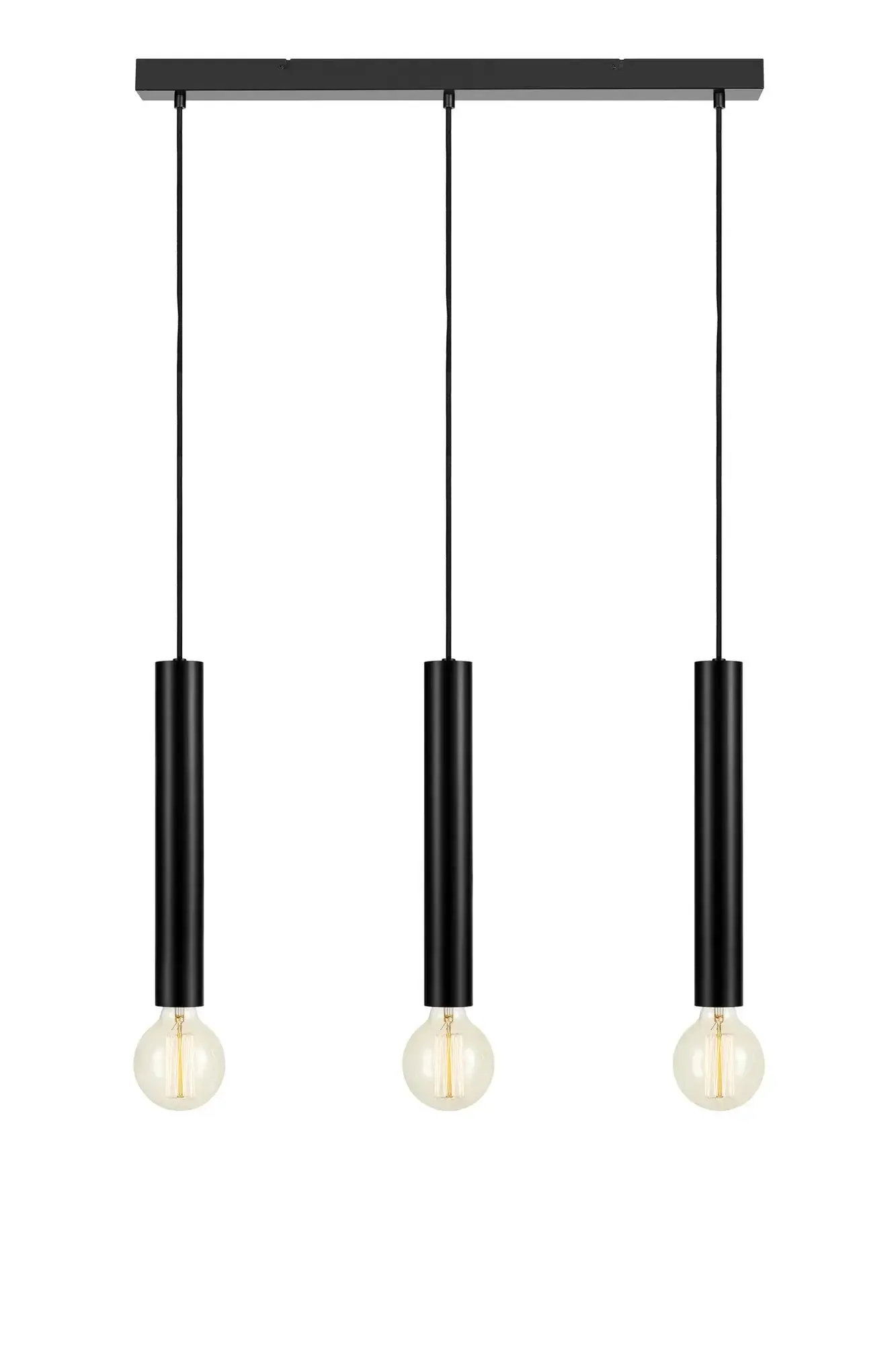 MARKSLOJD Markslöjd Sencillo závěsné svítidlo černé 3 lampy