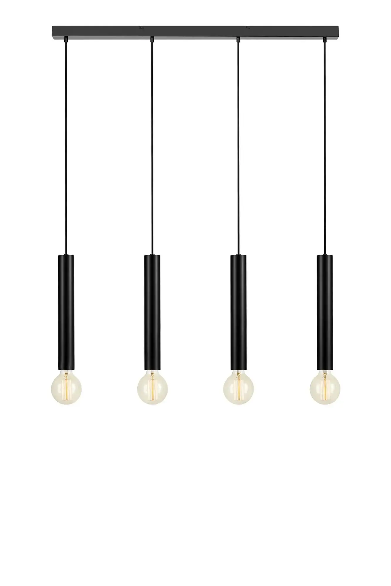 MAR 108264 Sencillo závěsné svítidlo černé 4 lampy - Markslöjd