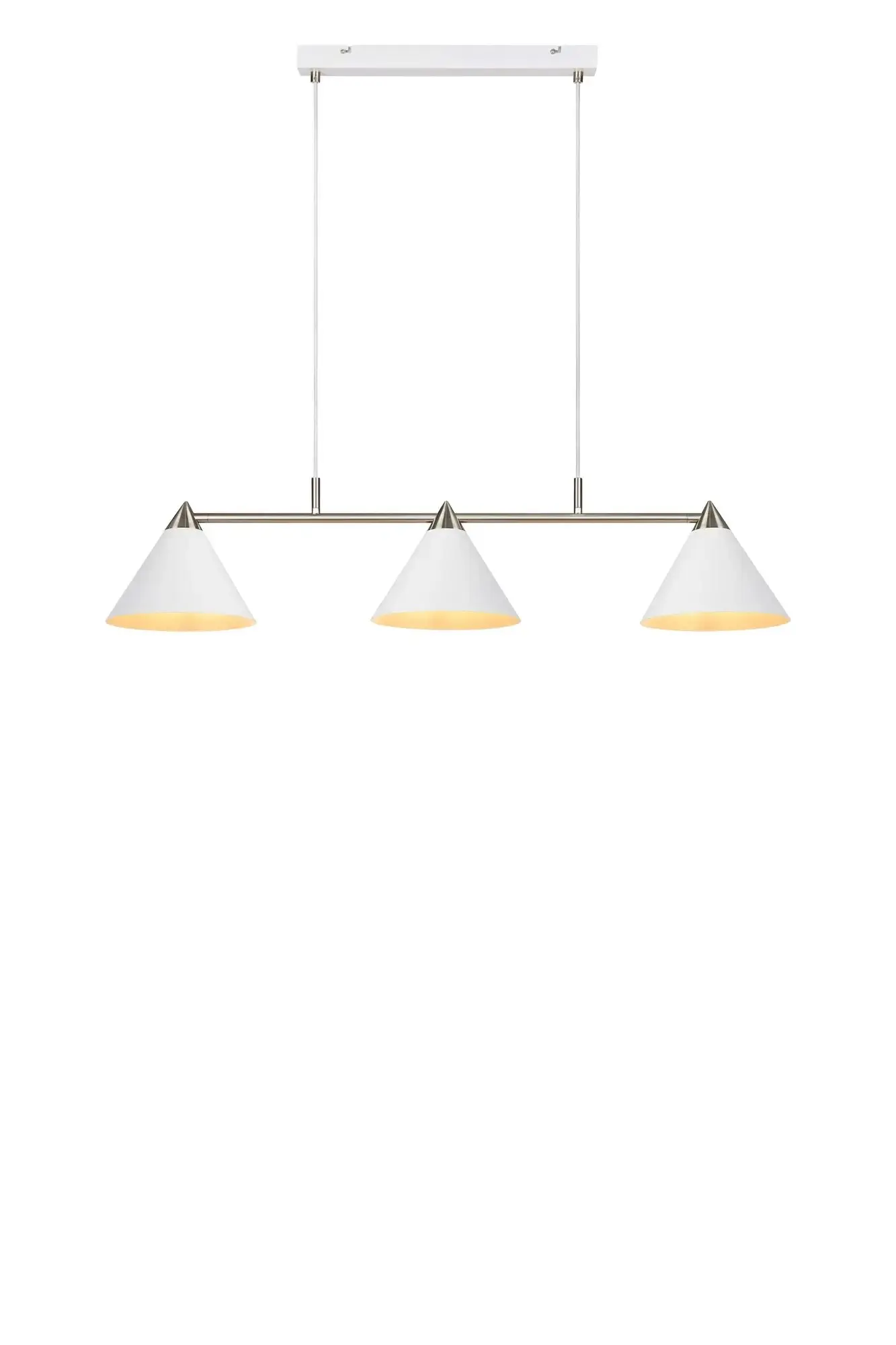 MARKSLOJD Markslöjd Klint závěsné svítidlo bílé 3 lampy