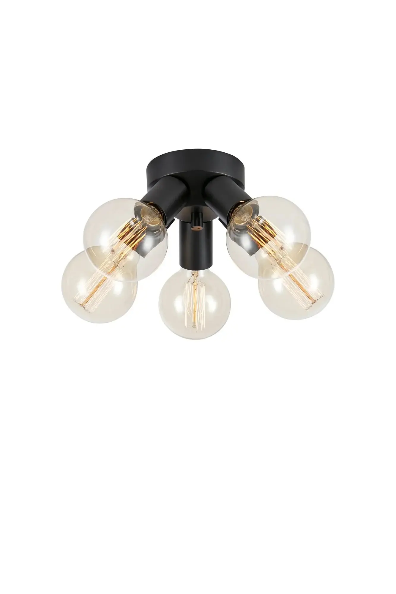 MARKSLOJD Markslöjd Mazzo stropní svítidlo černé 5 lamp