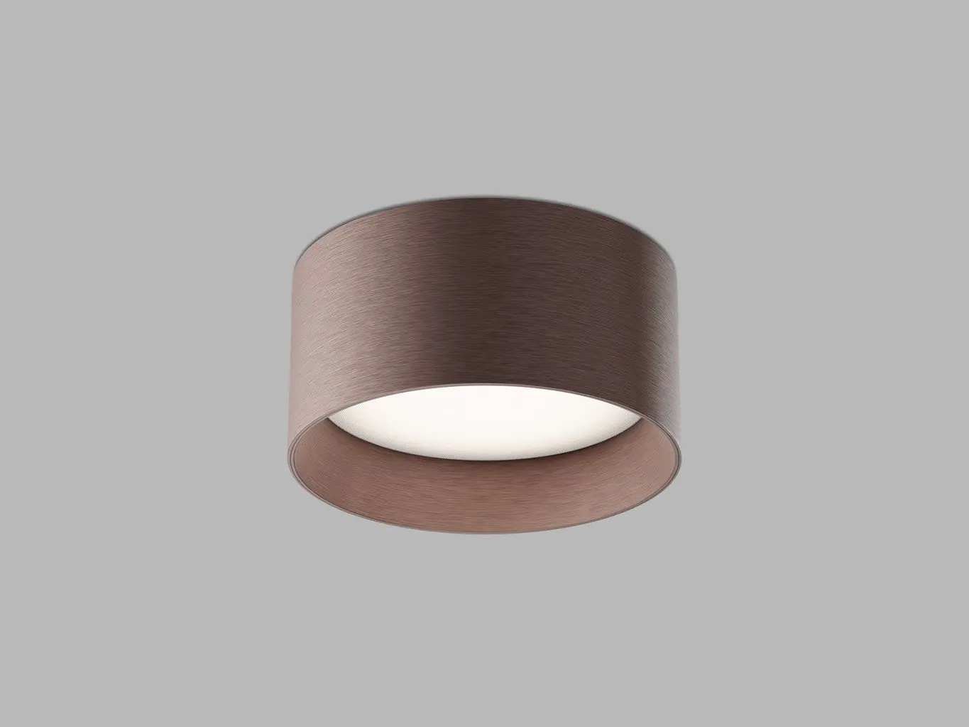 LED2 1480358ZBTW Stropní svítidlo ZETA ON M, CF ZIGBEE TW 15W 3000K-4000K UGR hnědá
