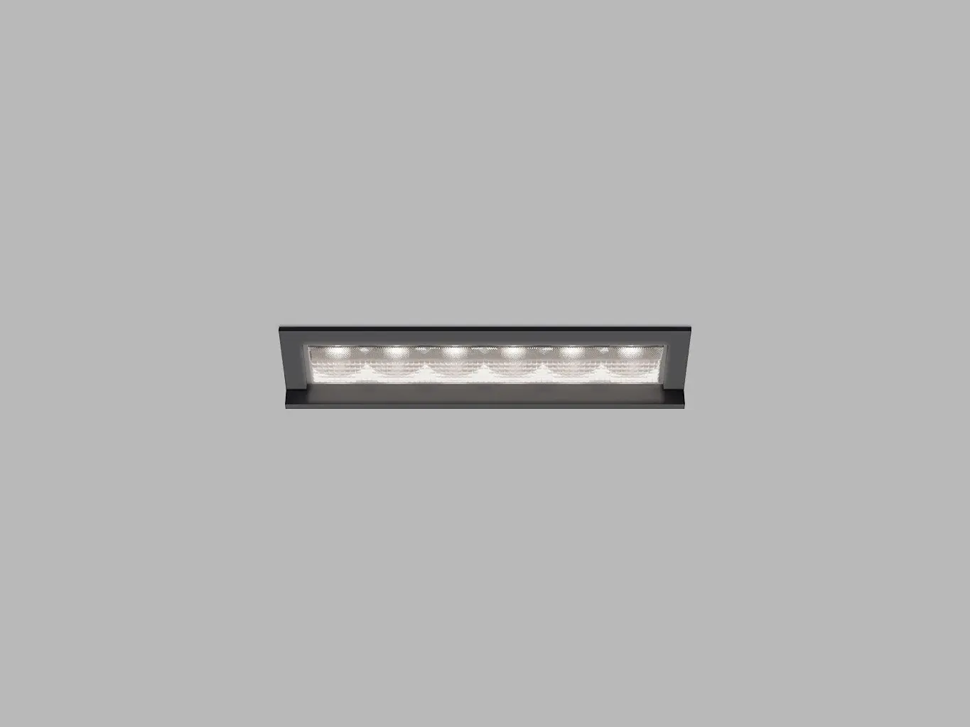 LED2 2560453 Zápustné svítidlo RIVA MINI WW 6, B 10W 3000K/3500K/4000K UGR černá