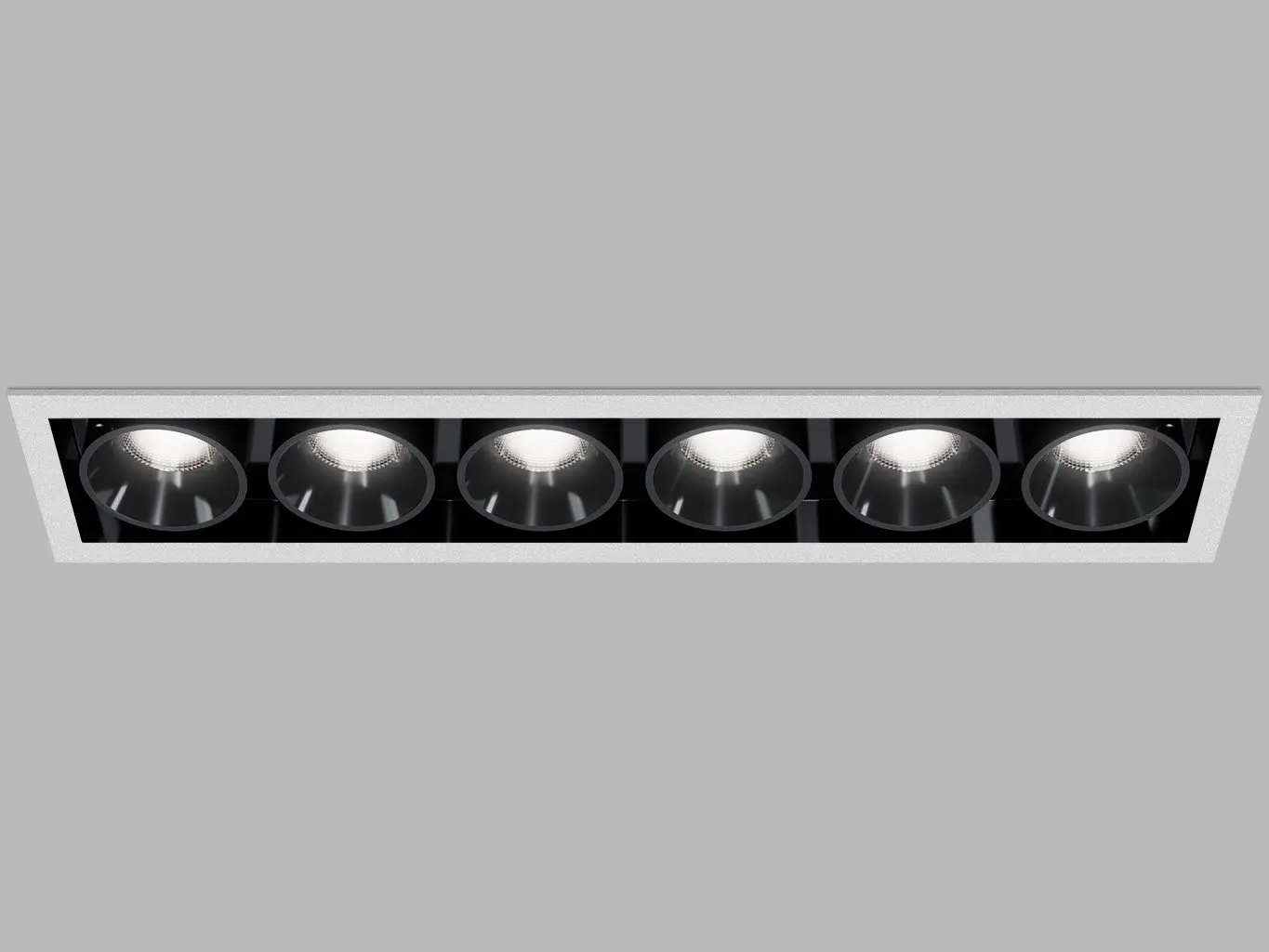 LED2 2560851DTW LED2 Zápustné svítidlo RIVA MAXI 6, W DALI TW/PUSH TW 30W 3000K-4000K UGR bílá - LED2 Lighting