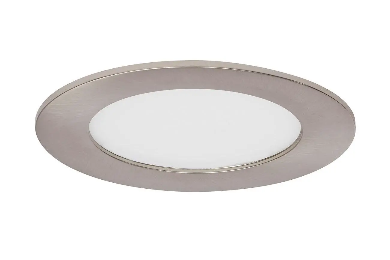 BRI 7115412 LED vestavné svítidlo, pr. 12 cm, 7 W, matný nikl 7115-412 - BRILONER