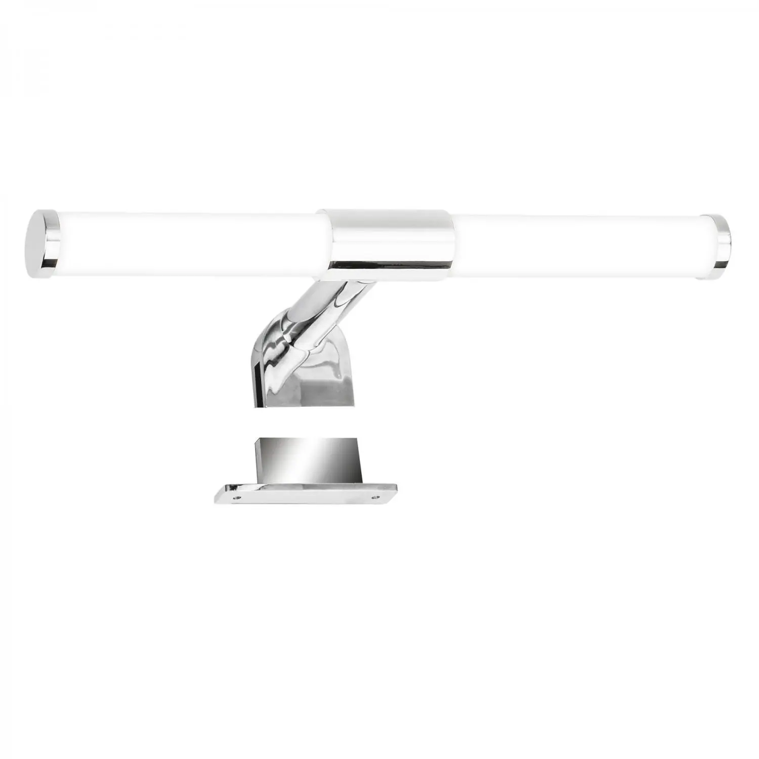 BRI 2189018 Sala LED svítidlo k zrcadlu koupelna, 30cm, 2 způsoby montáže, se svorkou, chrom - BRILONER