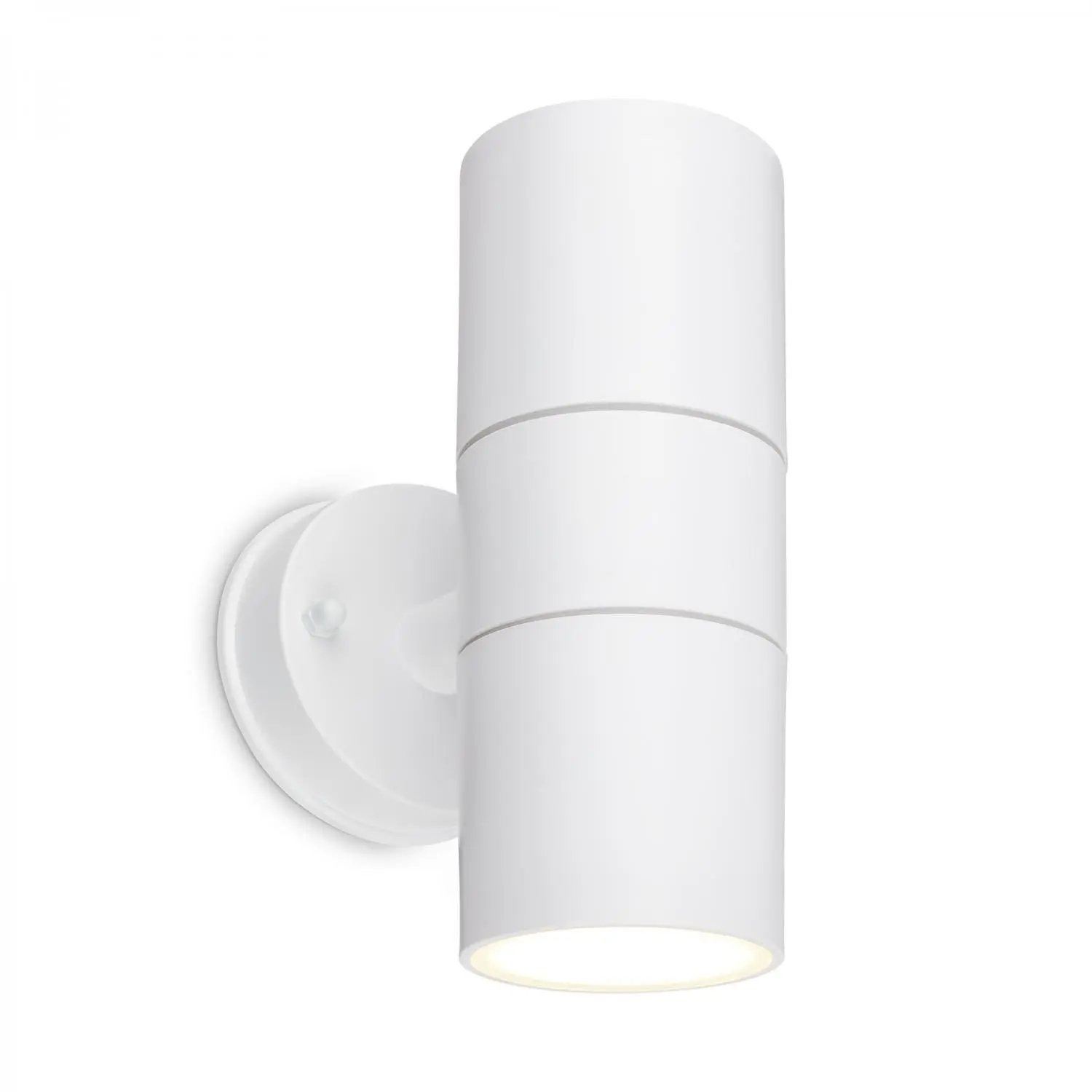 BRILO 3792026 Venkovní nástěnné svítidlo, IP54 voděodolné a prachotěsné, Up/Down, 16cm výška, bílé - BRILO