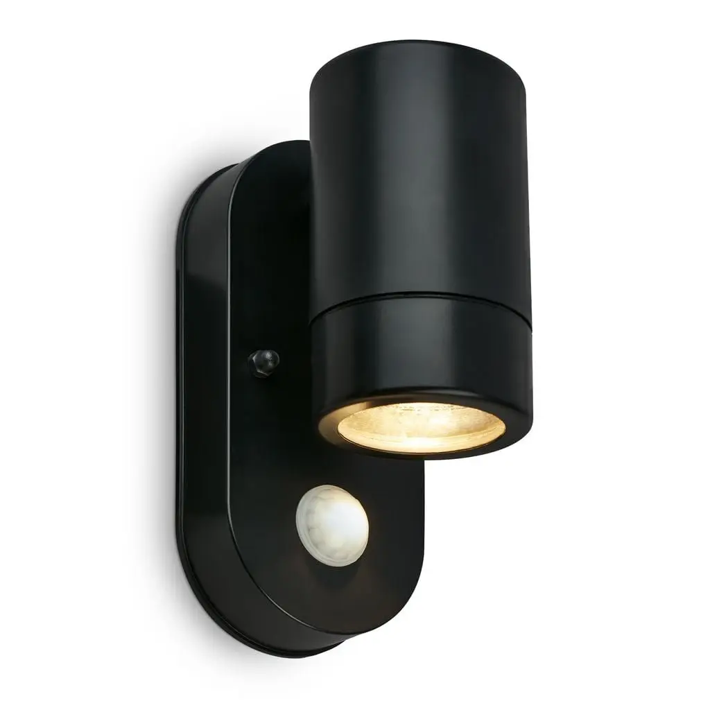 BRILO 3789015 LED nástěnné svítidlo, pohybové čidlo, voděodolné a prachotěsné - BRILO