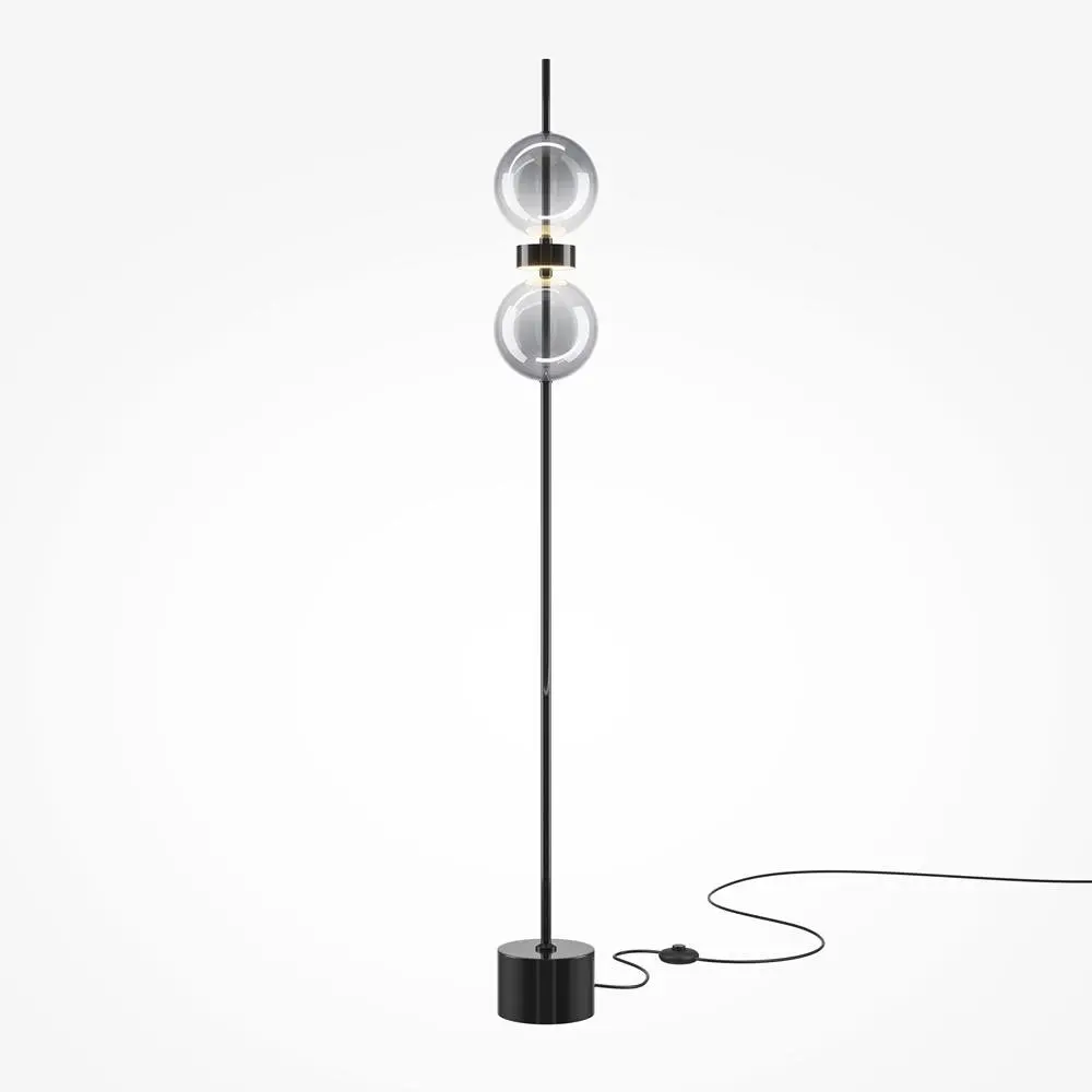 MAYTONI Stojací lampa Double Moon 3000K 15W MOD478FL-L15B3K