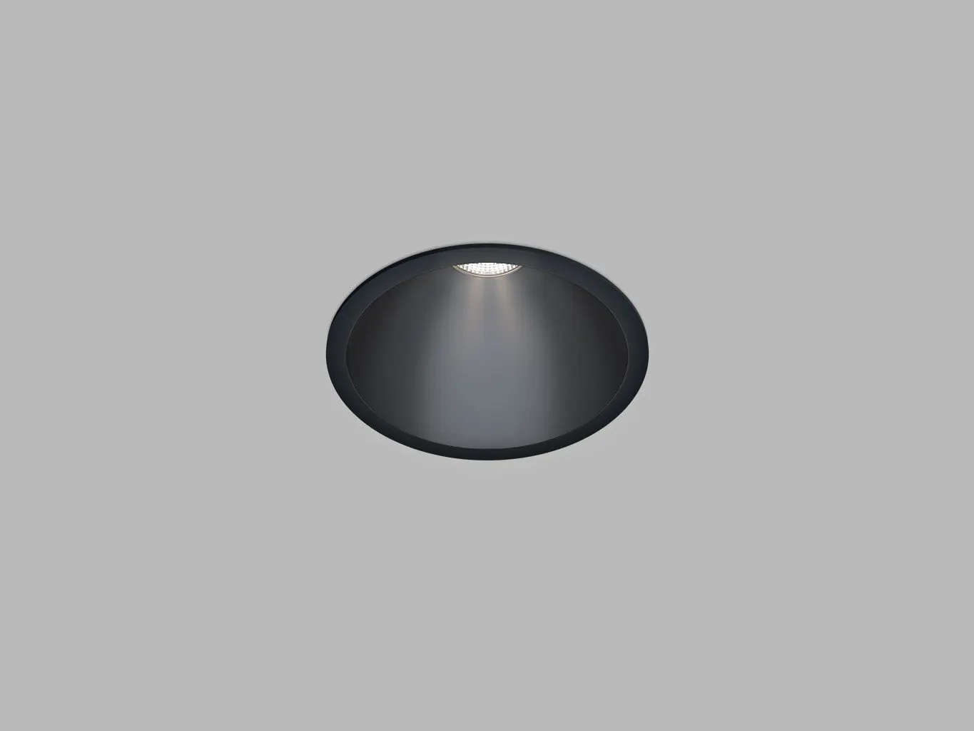 LED2 2561253DTW Zápustné svítidlo NINO L, B DALI TW/PUSH TW 15W 3000K-4000K UGR černá