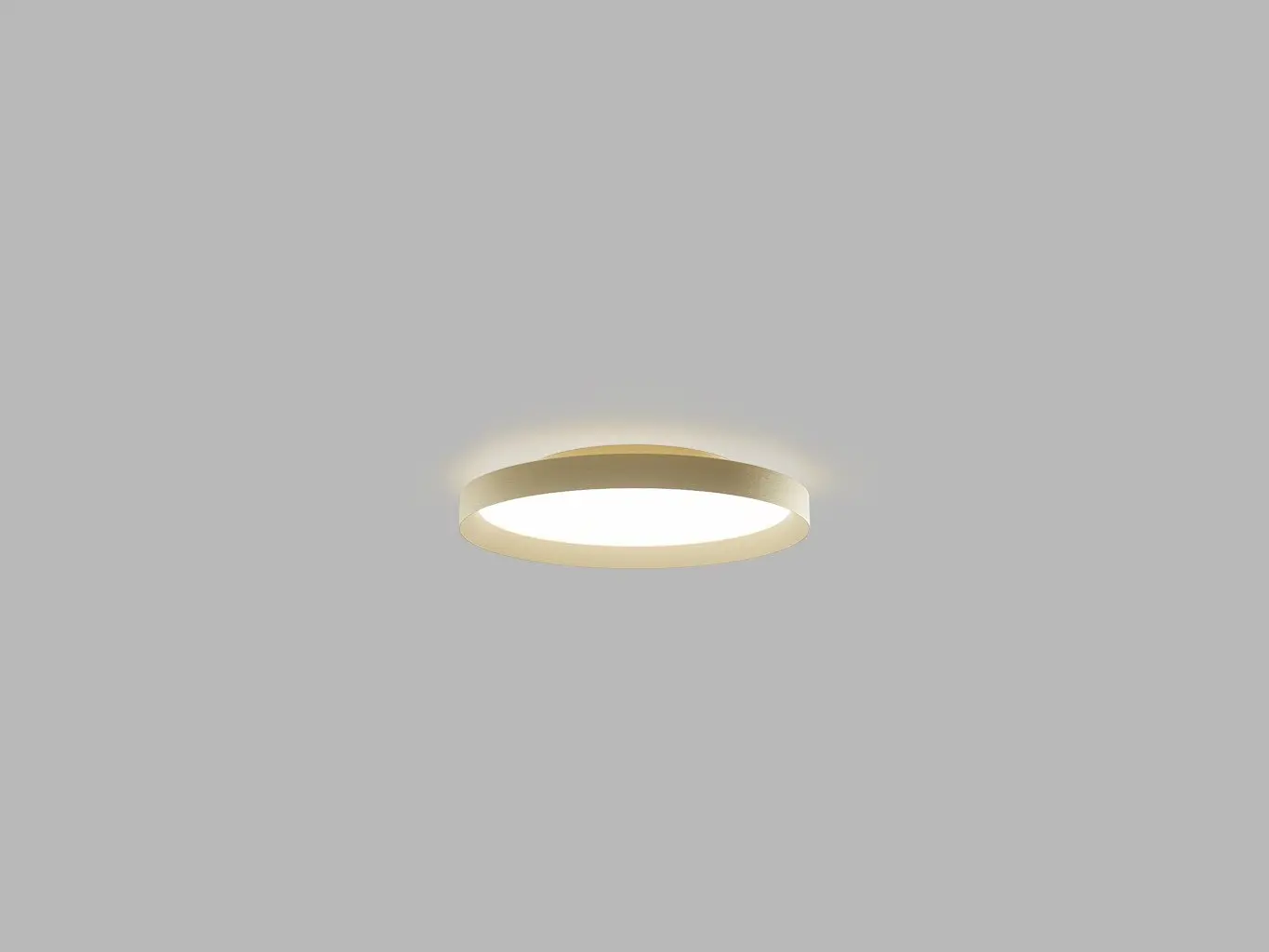 LED2 1274877D Stropní svítidlo MOON 40, G DALI/PUSH 36W (30+6) 2700K/3000K/4000K zlatá