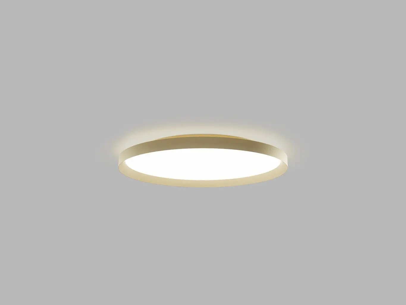 LED2 1274977DTW LED2 Stropní svítidlo MOON 60, G DALI TW/PUSH TW 60W (50+10) 2700K-4000K zlatá - LED2 Lighting