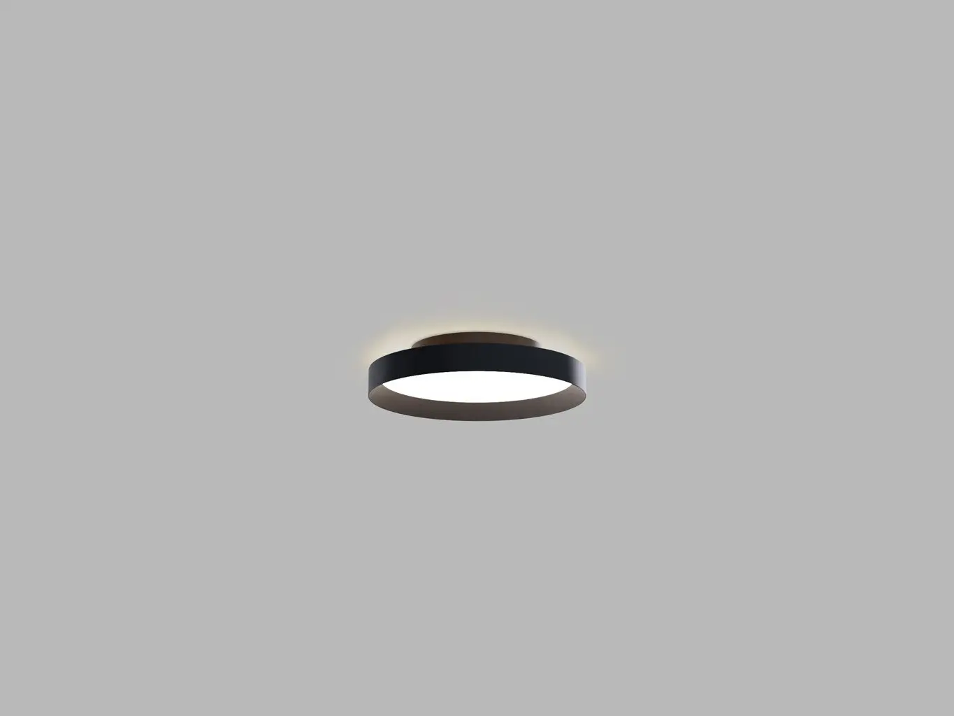 LED2 1276173CSTW Stropní svítidlo MOON 30, B CASAMBI TW 25W (20+5) 2700K-4000K černá