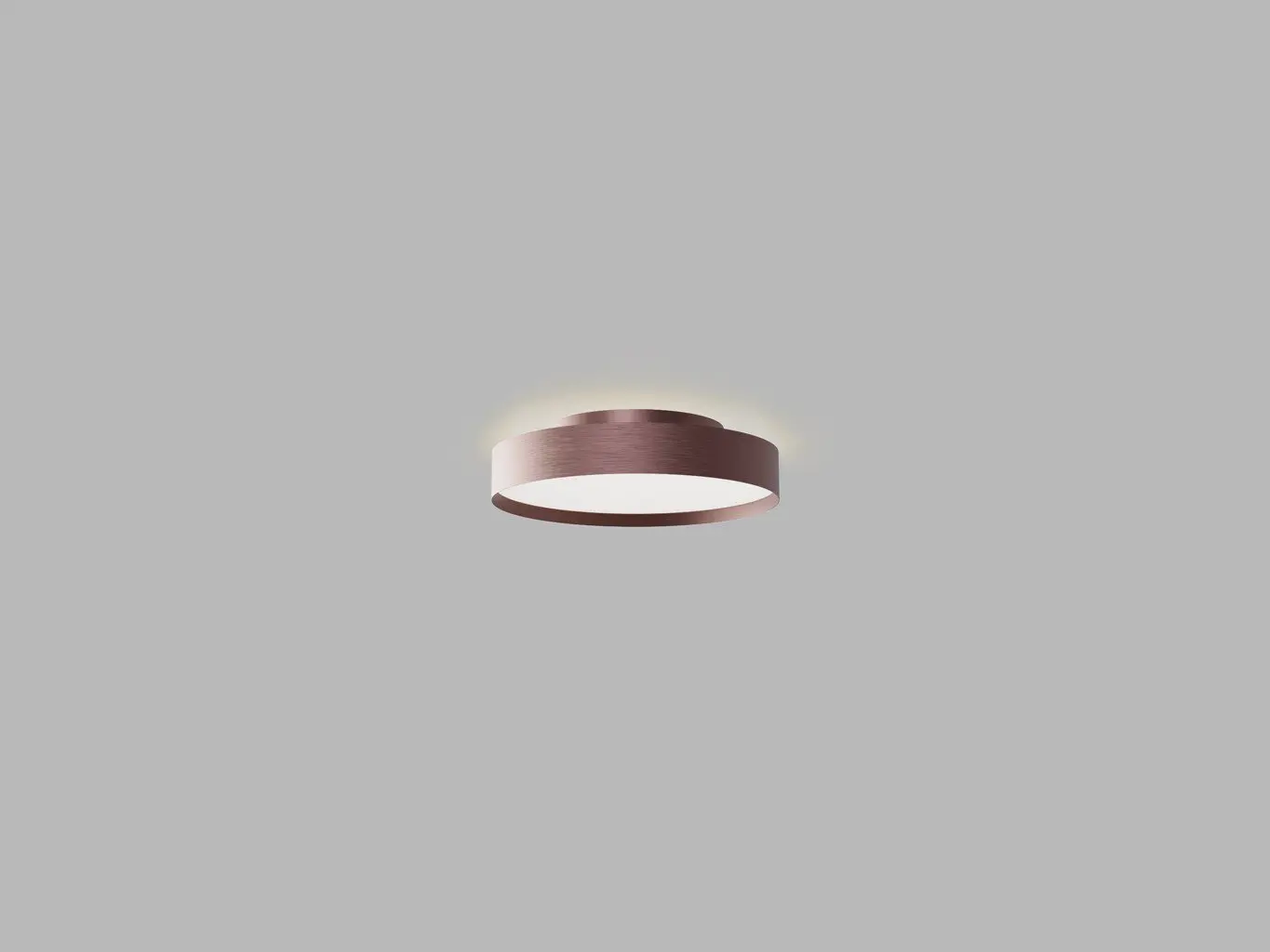 LED2 1276678 LED2 Stropní svítidlo TORO 30 P/N, CF 20+5W 2700K/3000K/4000K hnědá - LED2 Lighting
