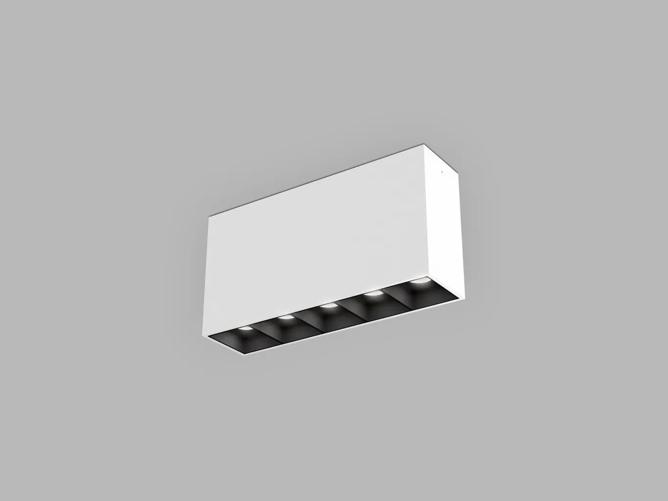 LED2 1562571DTW LED2 Stropní svítidlo LINEAR II ON 5, W DALI TW/PUSH TW 10W 2700K-4000K UGR bílá - LED2 Lighting