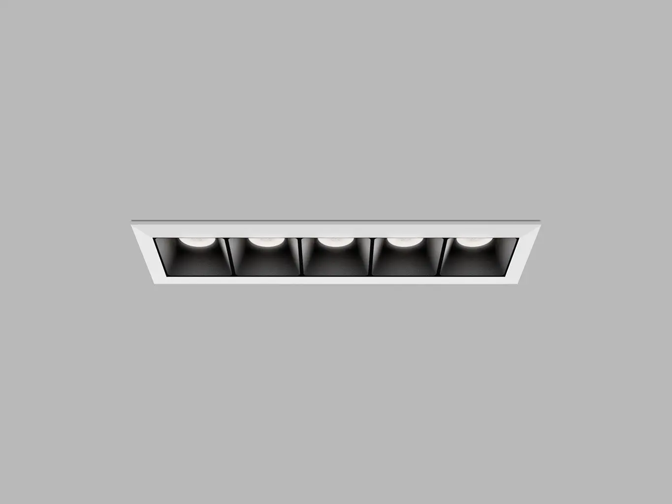 LED2 2562771DTW LED2 Zápustné svítidlo LINEAR II 5, W DALI TW/PUSH TW 10W 2700K-4000K UGR bílá - LED2 Lighting
