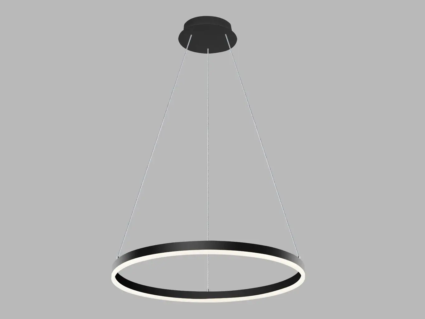 LED2 3270973DT Závěsné svítidlo CIRCLE 60 P-Z, B TRIAC 42W 2700K/3000K/4000K černá