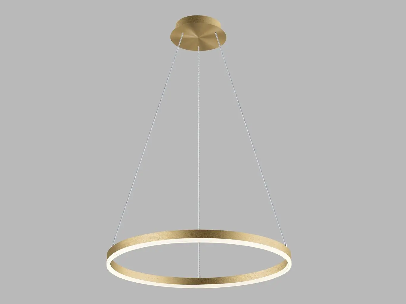 LED2 3270977DT Závěsné svítidlo CIRCLE 60 P-Z, G TRIAC 42W 2700K/3000K/4000K zlatá
