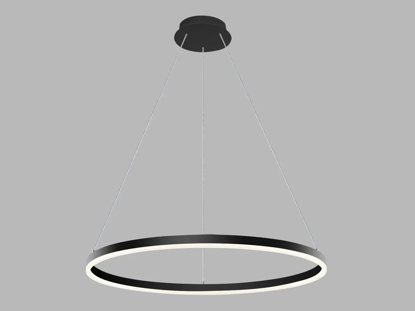 LED2 3271073CSTW LED2 Závěsné svítidlo CIRCLE 80 P-Z, B CASAMBI TW 62W 2700K-4000K černá - LED2 Lighting