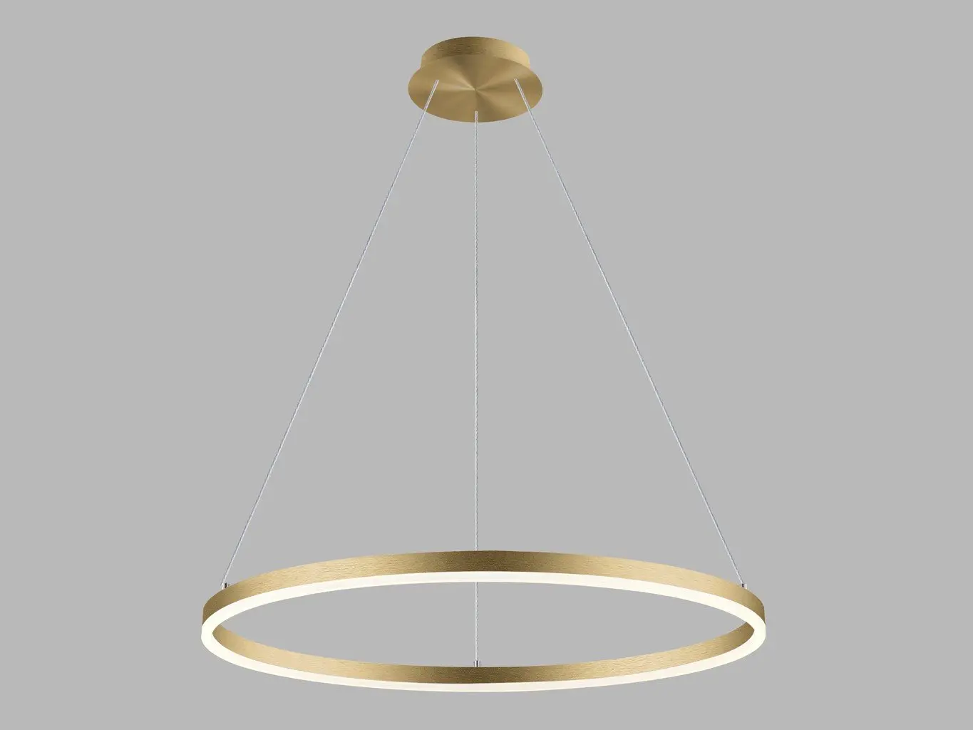 LED2 3271077DT Závěsné svítidlo CIRCLE 80 P-Z, G TRIAC 62W 2700K/3000K/4000K zlatá