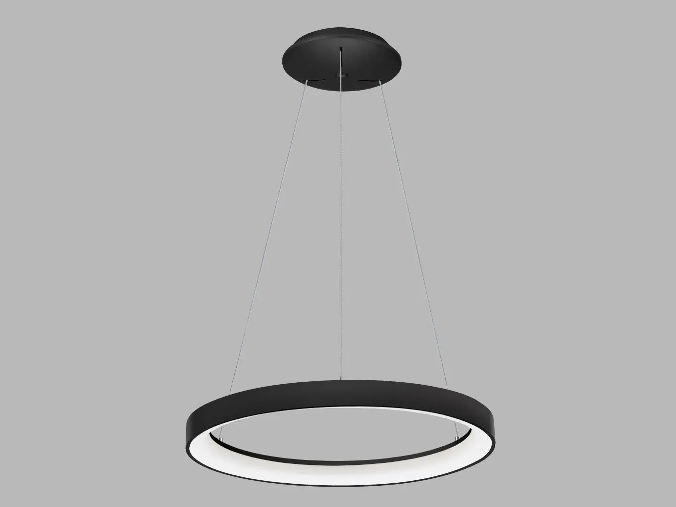 LED2 3273273D LED2 Závěsné svítidlo BELLA SLIM 58 P-Z, B DALI/PUSH 48W 2700K/3000K/4000K černá - LED2 Lighting