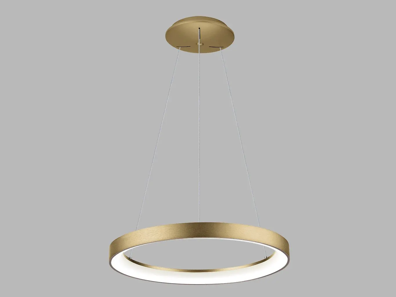 LED2 3273277D Závěsné svítidlo BELLA SLIM 58 P-Z, G DALI/PUSH 48W 2700K/3000K/4000K zlatá