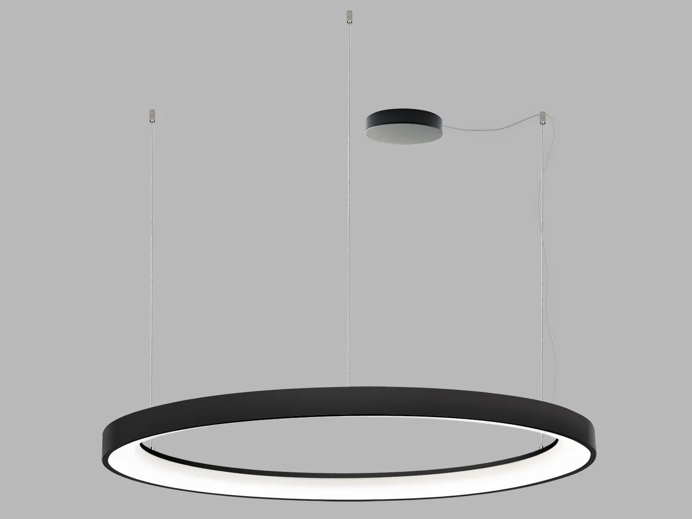 LED2 3273373CSTW Závěsné svítidlo BELLA SLIM 98 P-Z, B CASAMBI TW 80W 2700K-4000K černá