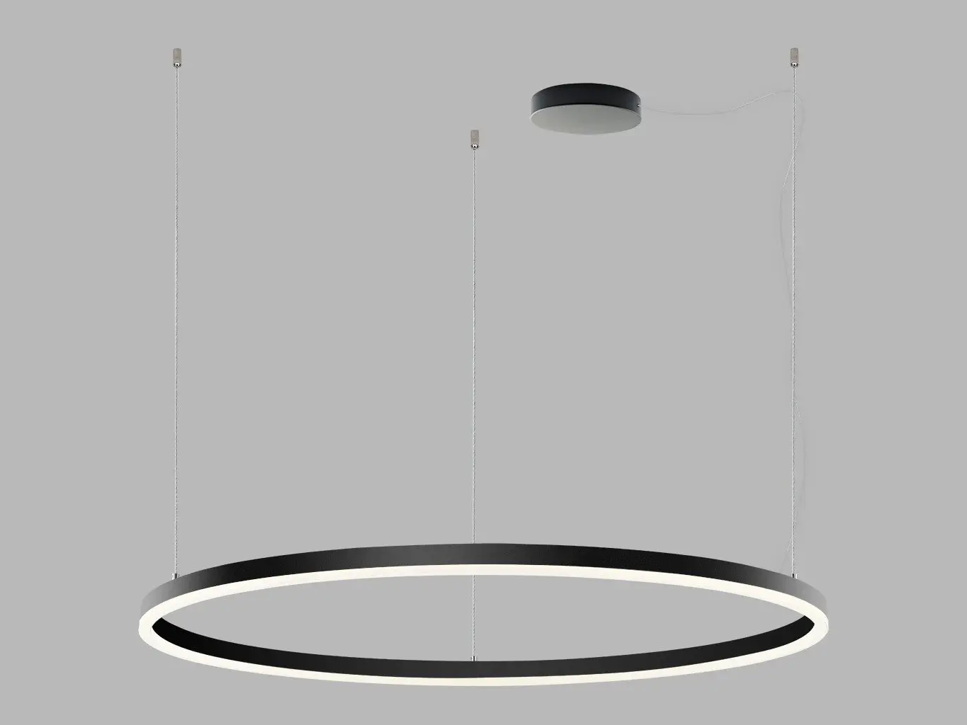 LED2 3273473DTW Závěsné svítidlo CIRCLE 100 P-Z, B DALI TW 80W 2700K-4000K černá