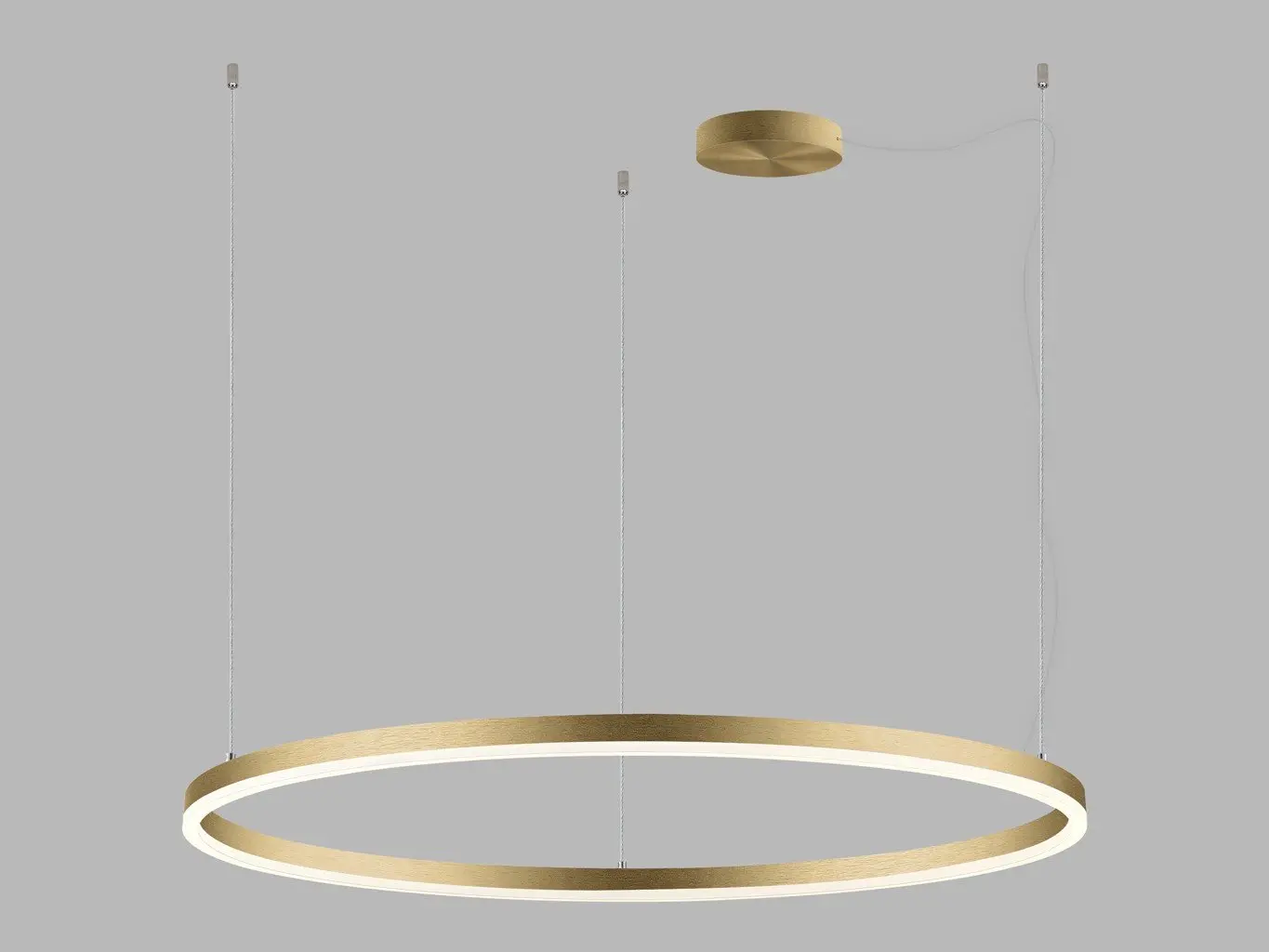 LED2 3273477DTW Závěsné svítidlo CIRCLE 100 P-Z, G DALI TW 80W 2700K-4000K zlatá