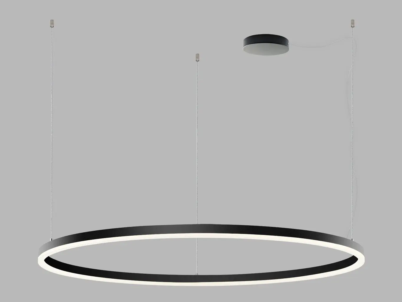 LED2 3273573DTW LED2 Závěsné svítidlo CIRCLE 120 P-Z, B DALI TW 100W 2700K-4000K černá - LED2 Lighting