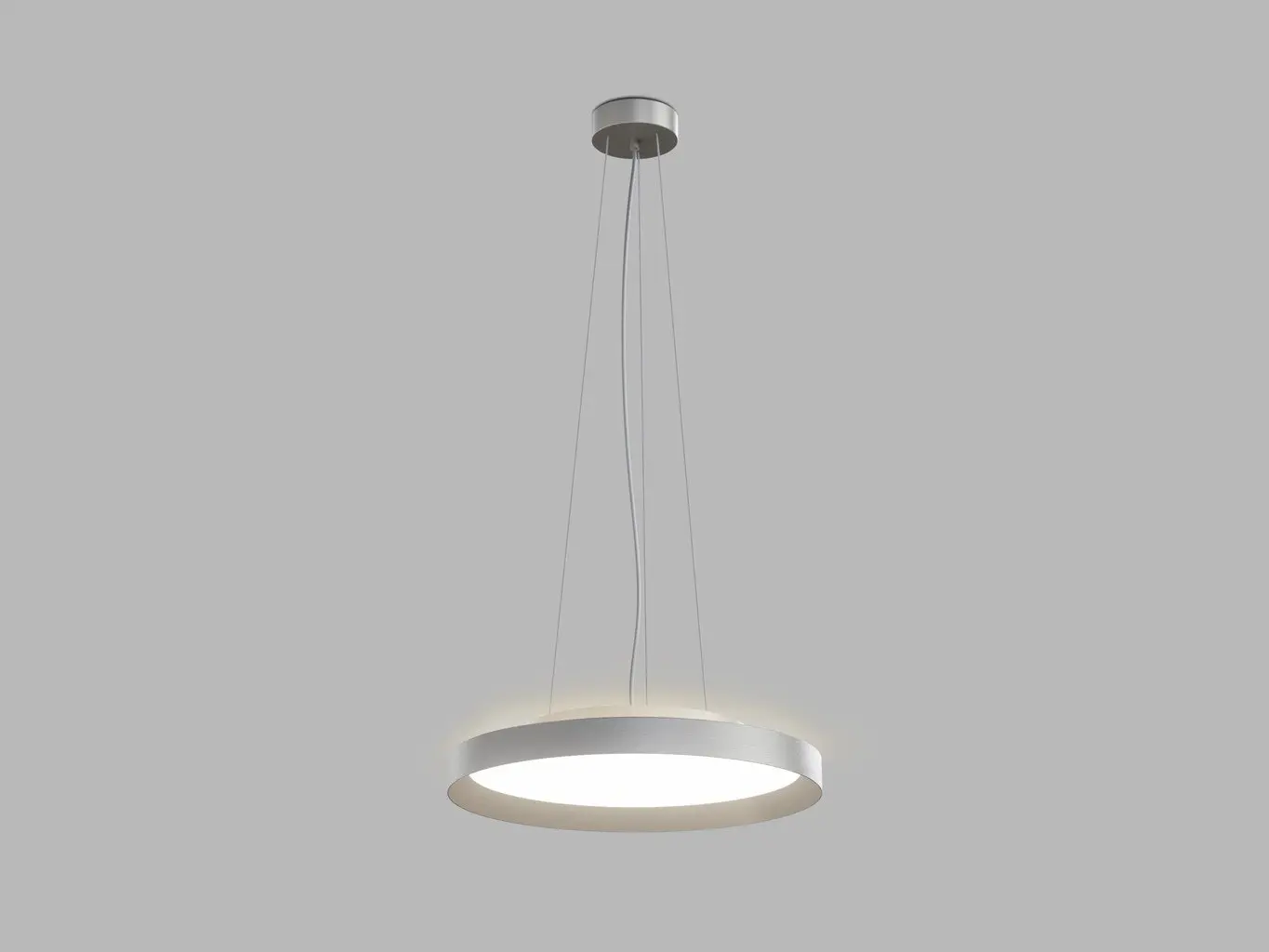 LED2 3274876CSTW LED2 Závěsné svítidlo MOON 40 P/N-Z, N CASAMBI TW 36W (30+6) 2700K-4000K matný nikl - LED2 Lighting