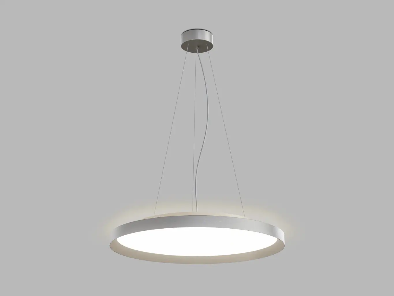LED2 3274976DTW LED2 Závěsné svítidlo MOON 60 P/N-Z, N DALI TW/PUSH TW 60W (50+10) 2700K-4000K matný nikl - LED2 Lighting