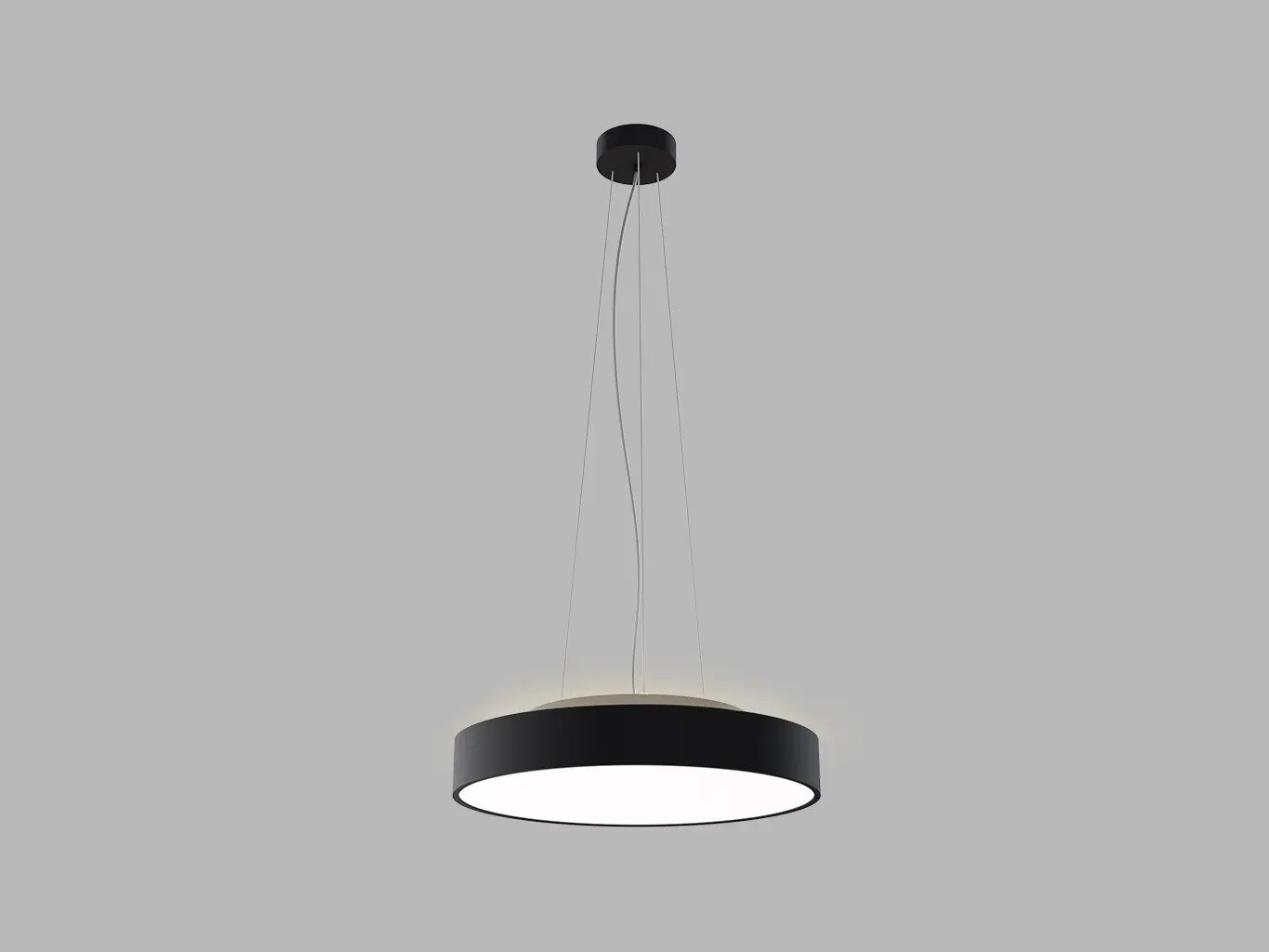 LED2 3275573ZBTW LED2 Závěsné svítidlo RINGO II 40 P/N-Z, B ZIGBEE TW 32+8W 2700K-4000K černá - LED2 Lighting