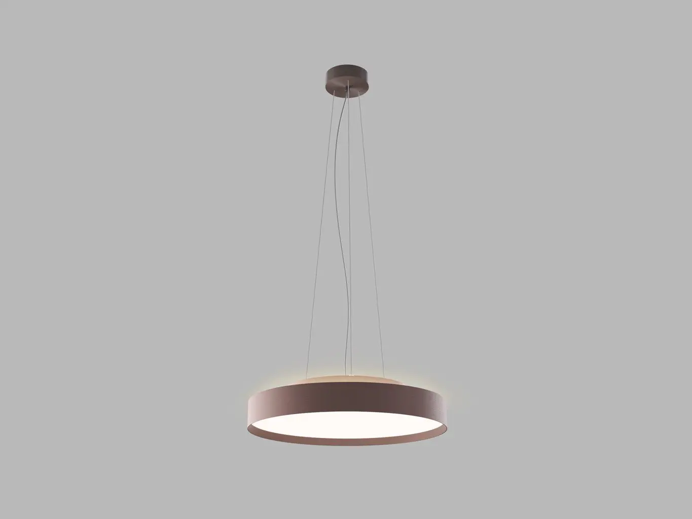 LED2 3275878D Závěsné svítidlo TORO 40 P/N-Z, CF DALI/PUSH 32+8W 2700K/3000K/4000K hnědá