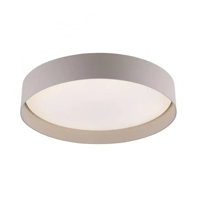 LD 14594-39 Kolekce Schöner Wohnen LED stropní svítidlo TAVOLI, písková barva, kruhové průměr 39cm, stmívatelné, dálkový ovladač, 2700-6500K - JUST LIGHT