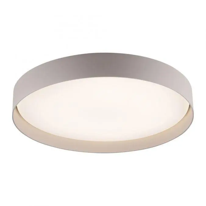 LD 14595-39 Kolekce Schöner Wohnen LED stropní svítidlo TAVOLI, písková barva, kruhové průměr 49cm, CCT, dálkový ovladač, 2700-6500K - JUST LIGHT