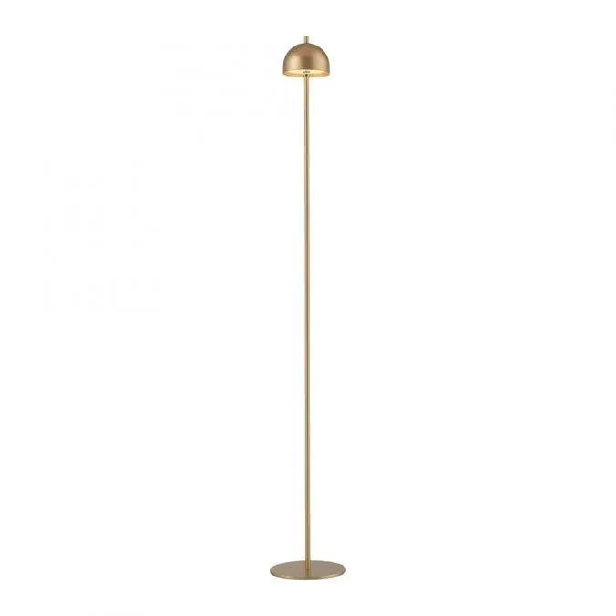 LD 19245-12 Kolekce Schöner Wohnen LED stojací svítidlo na baterie BELLIES, zlatá, nabíjecí přes USB, 3000K - JUST LIGHT