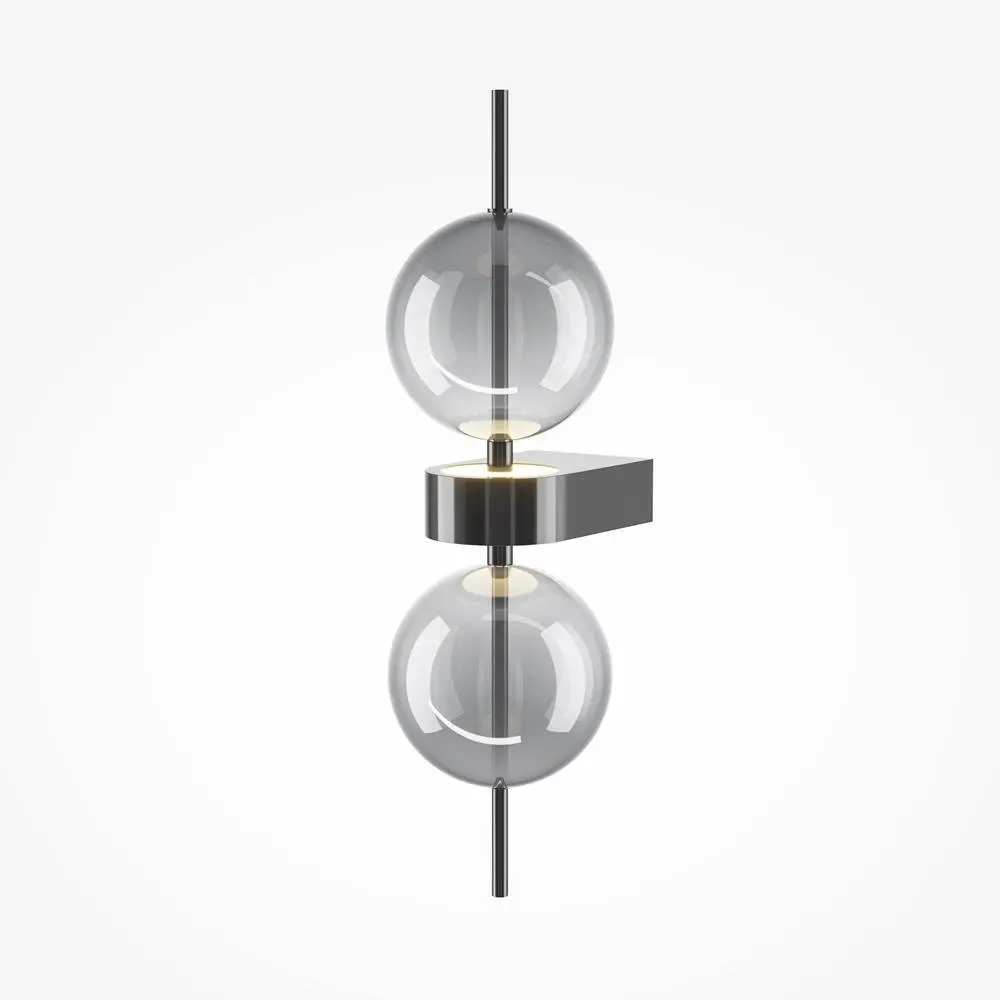 M MOD478WL-L8B3K Nástěnné svítidlo Double Moon 3000K 8W MOD478WL-L8B3K - MAYTONI