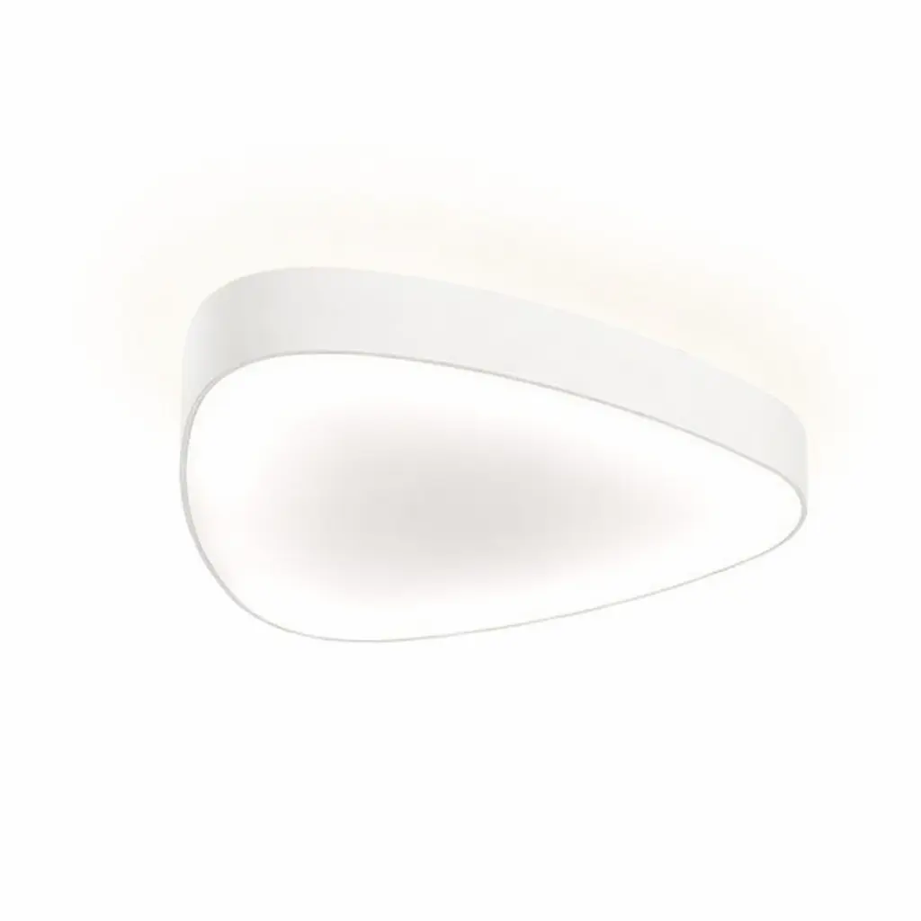 LUM TRI SLIM 600 Stropní svítidlo TRI SLIM 600 LED TW 1800-4000K + RGB + INDIRECT TW 600x100mm 48W + 24W Casambi bílé - LUMILOGY