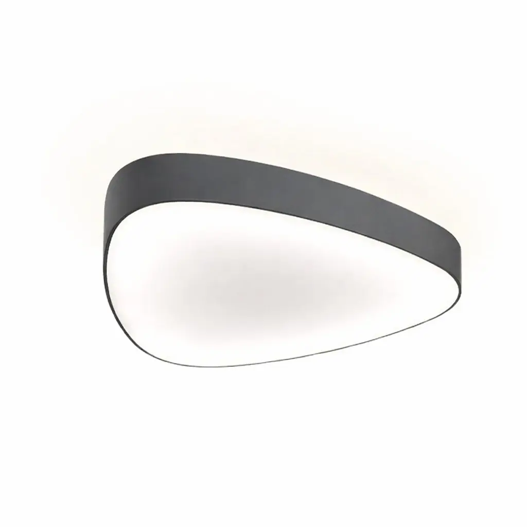 LUM TRI SLIM 900 Stropní svítidlo TRI SLIM 900 LED TW 1800-4000K + RGB + INDIRECT TW 900x100mm 70W + 35W Casambi antracit - LUMILOGY