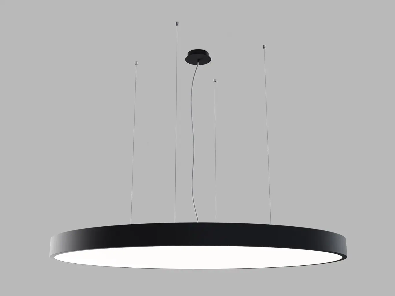 LED2 3276773CSTW Závěsné svítidlo MONO SLIM 100 P-Z, B CASAMBI TW 115W 2700K-4000K černá