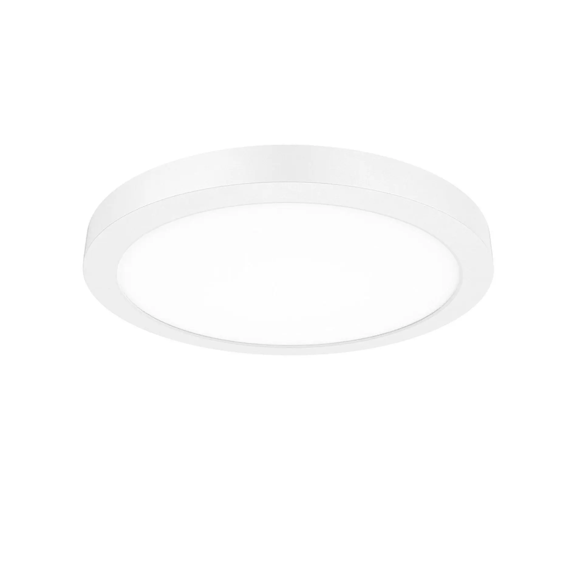 SLC stropní LED svítidlo Space 235 mm bílé 1450lm 2700K IP20 opál