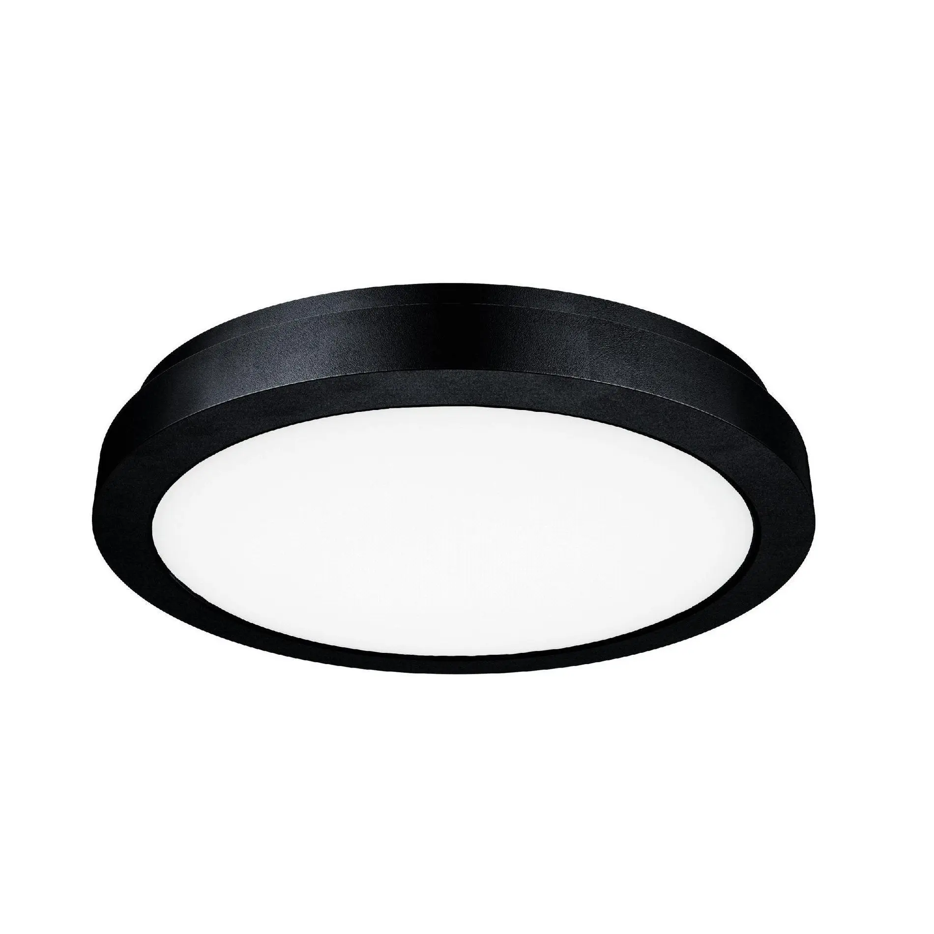SLC SLC1512 Stropní LED svítidlo Space 235 mm černé 1710lm 2700/3200/4000K stmívatelné IP20 opál - TLG