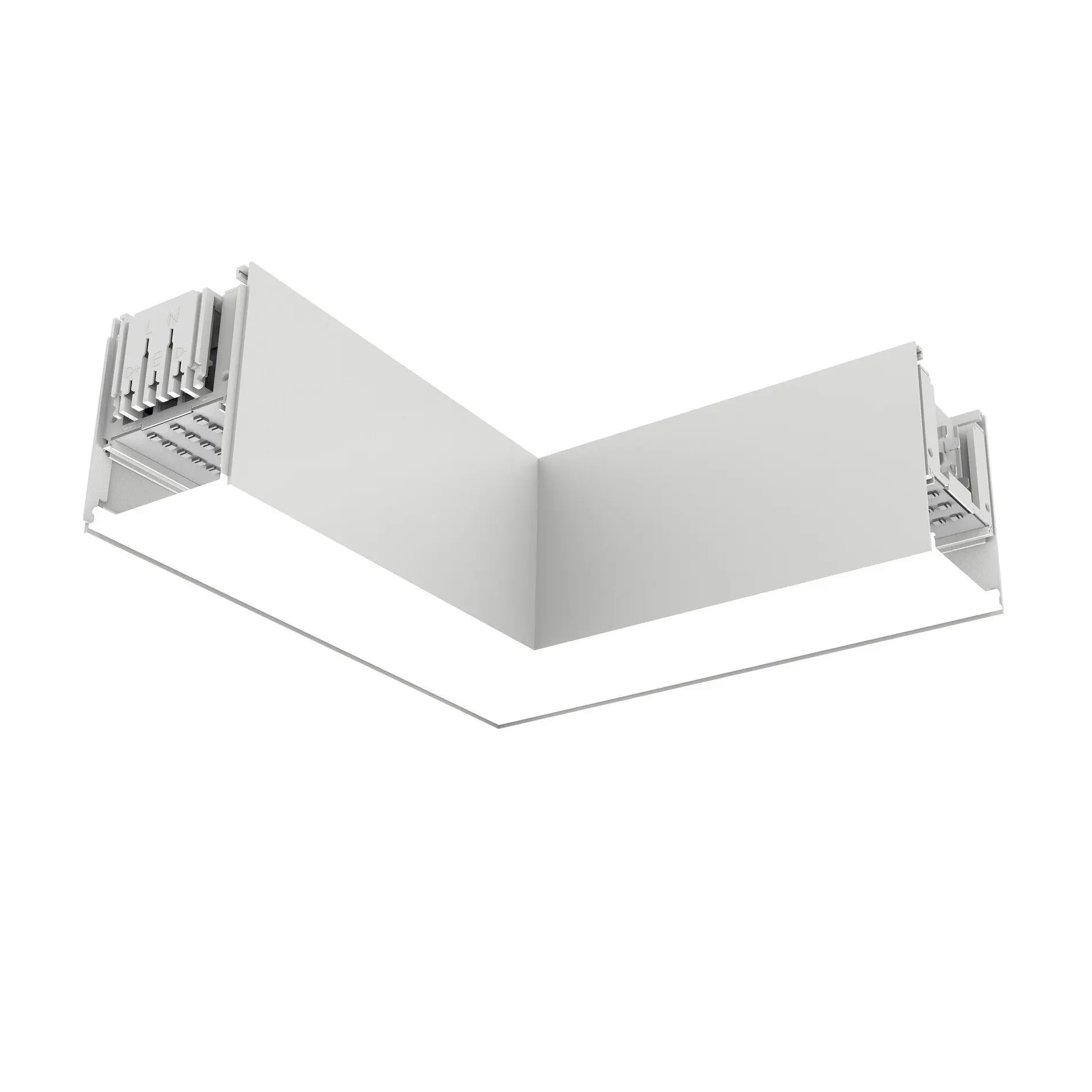 SLC SLC9526 LED svítidlo Click rohová spojka levá bílá 1200-1300lm 3000/4000K Ra90 DALI IP20 - TLG