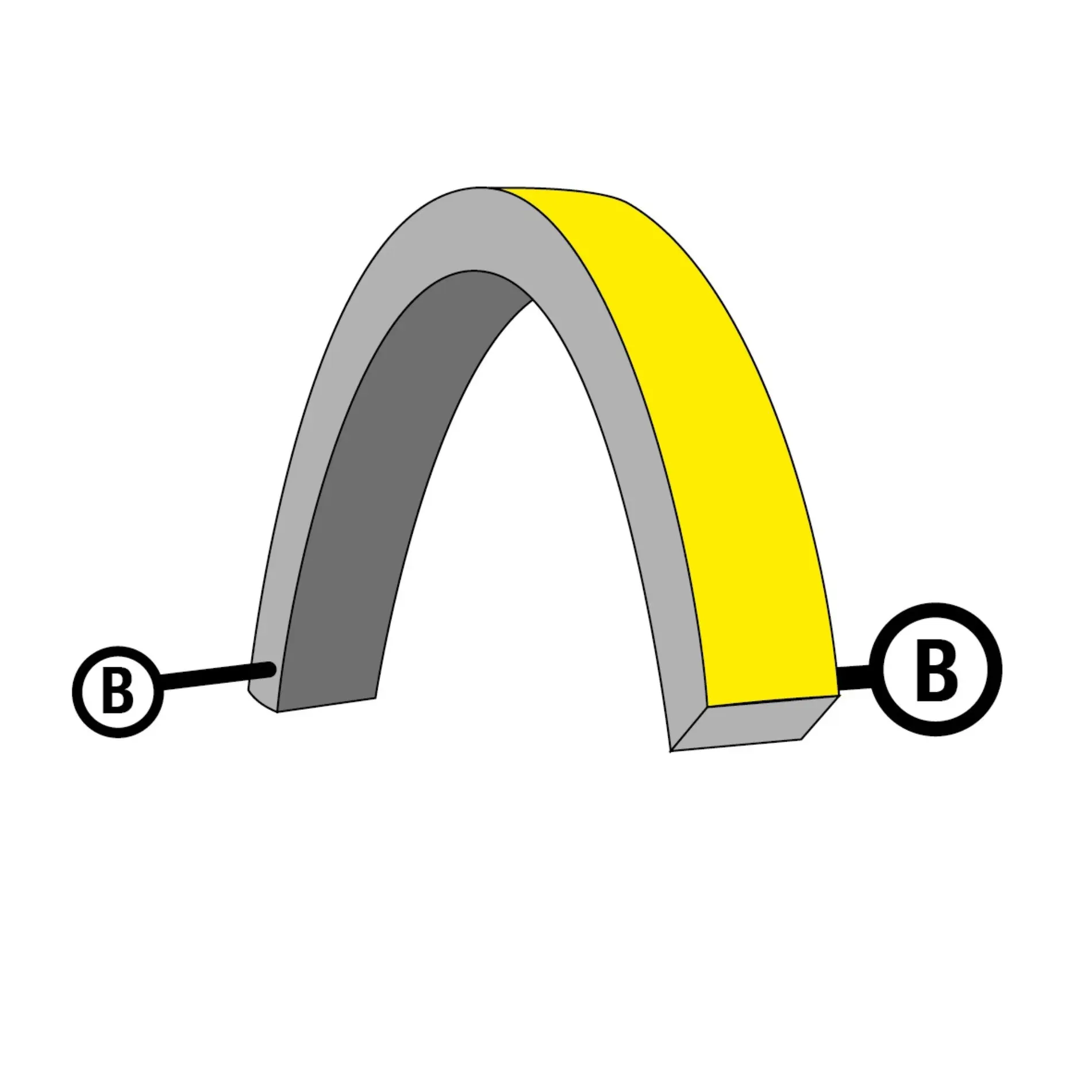 SLC S1624T-B Napájení pro NeonFlex 24V Top-Bend Mono B - TLG