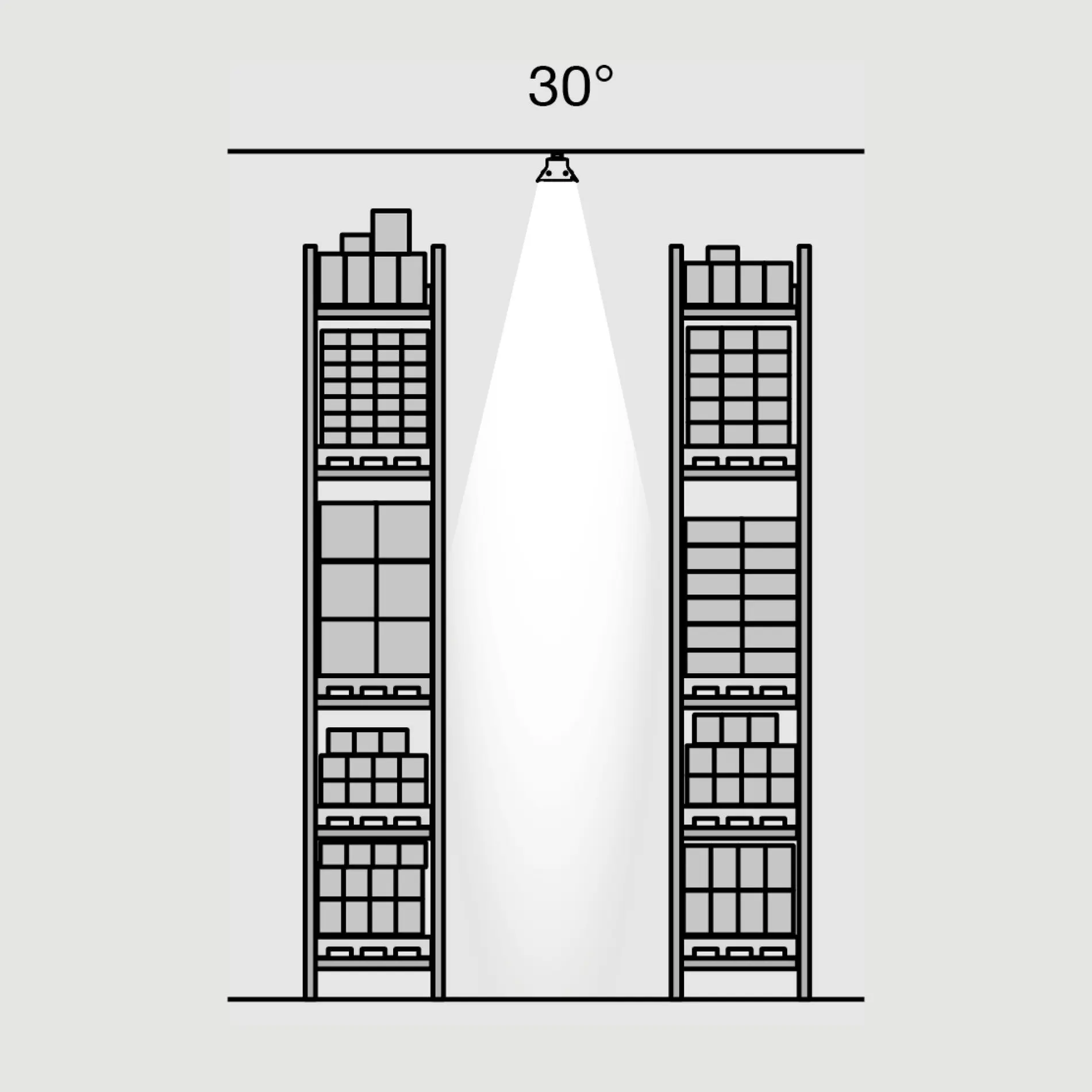 SLC SLC1454 Fender 30° 1200 čočky čirá - TLG
