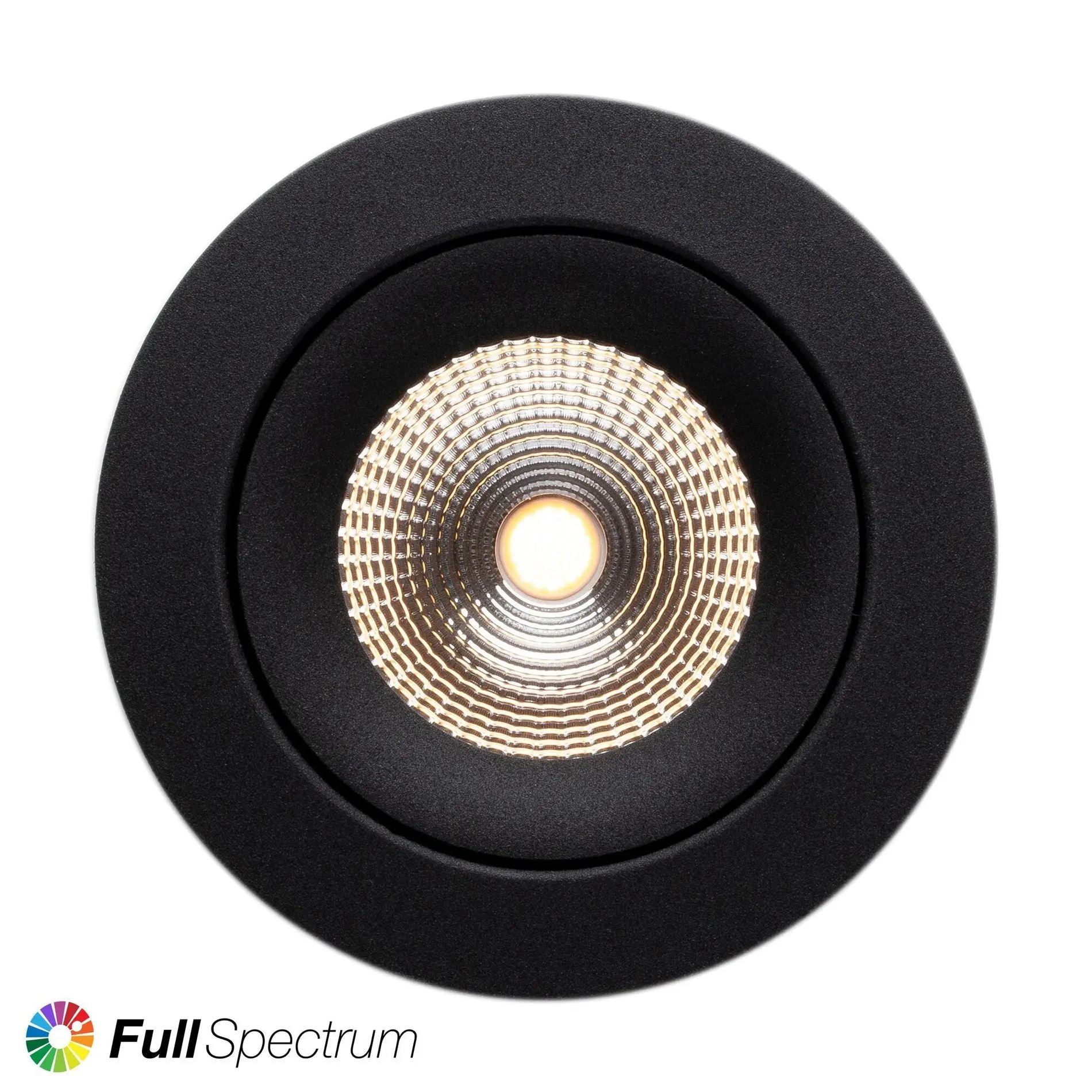 SLC SLC1162D Vestavné LED svítidlo One360 SL Full Spectrum pr.68-83 mm černé 430lm 2700K Ra97 DALI IP44/IP20 36° - TLG