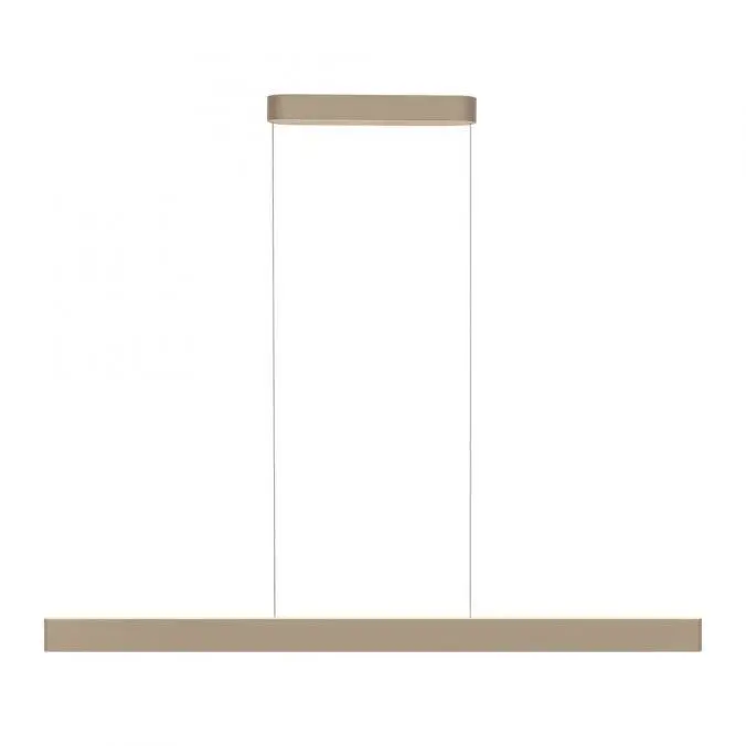 PAUL NEUHAUS LED závěsné svítidlo Q-STRETTO, bronzová, ZigBee 2700-5000K